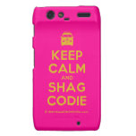 [Campervan] keep calm and shag codie  Motorola Droid RAZR Cases