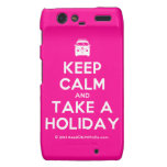 [Campervan] keep calm and take a holiday  Motorola Droid RAZR Cases