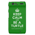 [Crown] keep calm and be a turtle  Motorola Droid RAZR Cases