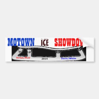 Motown Ice Showdown Bumper Sticker