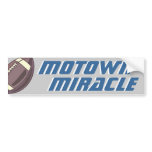 Motown Miracle Bumper Stickers