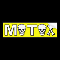 Motox Skulls Dirt Bike Motocross Bumper Sticker bumper stickers