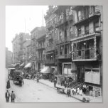 Mott Street, New York, 1900 Posters