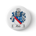 Motta Family Crest buttons by coatsofarms Motta Family Crest buttons