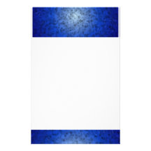 Mottled Blue Stationery Design