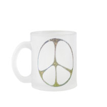Mottled Peace Mugs