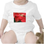 Mottled Red Poinsettia 1