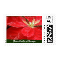 Mottled Red Poinsettias 1 stamps