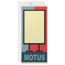 MOTUS Gear Rack Card Design