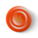 MOTV Clay Target Button by MyOutdoorTV MOTV Clay Target Button