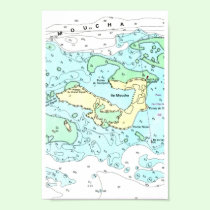 Moucha Island Chart posters