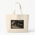 Mouflon Wild Sheep Scratching 1 Antiqued bags by AntiquedArt Mouflon Wild Sheep Scratching 1 Antiqued bags