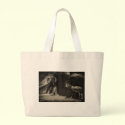 Mouflon Wild Sheep Scratching 1 Antiqued bags by AntiquedArt Mouflon Wild Sheep Scratching 1 Antiqued bags