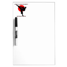 Mount Allison University Shotokan Karate Dry-Erase Whiteboard