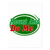Mount And Do Postcard
