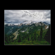 Mount Baker post card postcards