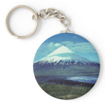 Mount Cleveland Volcano,Islands of Four Mountains, Key Chain