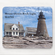 Mount Desert Rock Light, Maine Mousepad