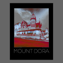 Mount Dora Fine Art Poster - Solarized posters