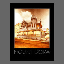 Mount Dora Fine Art Poster - Solarized posters