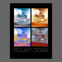 Mount Dora Fine Art Poster - Solarized posters