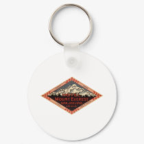 Mount Everest keychains by vintage_poster Mount Everest keychains