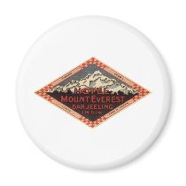 Mount Everest magnets by vintage_poster Mount Everest magnets