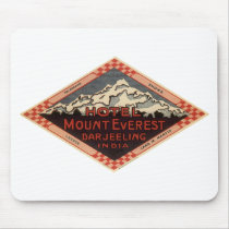 Mount Everest mousepads by vintage_poster Mount Everest mousepads