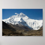 Mount Everest North Face Poster