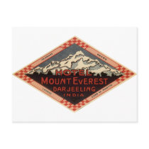 Mount Everest Post Card