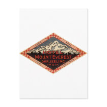 Mount Everest postcards by vintage_poster Mount Everest postcards