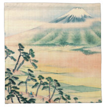 Mount Fuji 1890 Cloth Napkins