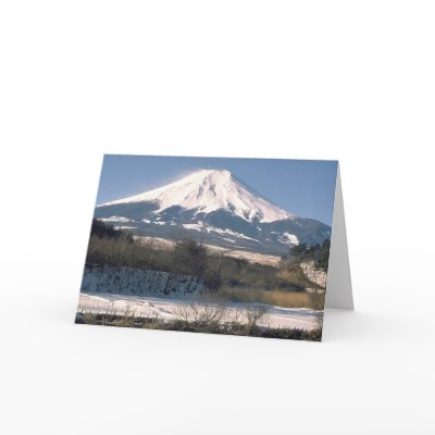 Mount Fuji Greeting Cards by Tsalagi56