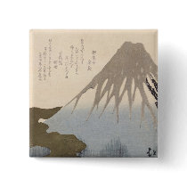 Mount Fuji Under the Snow Pins