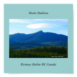 Mount Hooknose, Kootenay Rockies - Customized