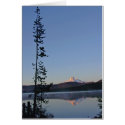 Mount Jefferson from Olallie Lake cards by FineArtDesigns Mount Jefferson from Olallie Lake cards