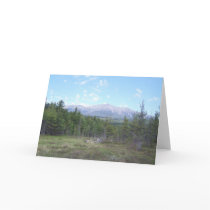 Mount Katahdin from Baxter State Park Card
