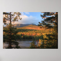 Mount Katahdin in Evening Light Poster