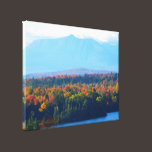 Mount Katahdin In Fall Stretched Canvas Print canvas prints