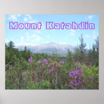 Mount Katahdin Poster