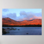 Mount Katahdin Sunrise Poster