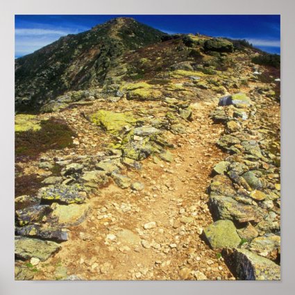 Mount Lafayette Alpine Trail print
