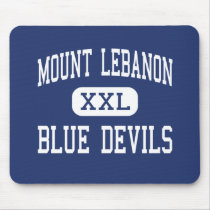 Mount Lebanon - Blue Devils - High - Pittsburgh mousepads