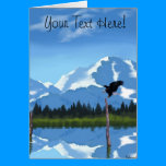 Mount McKinley Alaska Greeting Card cards