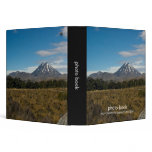 Mount Ngauruhoe & Mount Tongariro Photo Book 3 Ring Binder