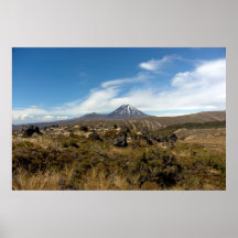 Mount Ngauruhoe & Mount Tongariro Posters