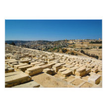 Mount of Olives Jewish Cemetery Jerusalem Israel Announcements