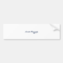 Mount Pleasant Utah Classic Design Bumper Stickers