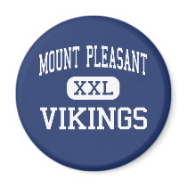 Mount Pleasant - Vikings - Area - Mount Pleasant magnets by customteamsportswear Mount Pleasant - Vikings - Area - Mount Pleasant magnets