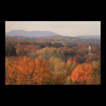 Mount Pollux South Amherst Foliage View posters